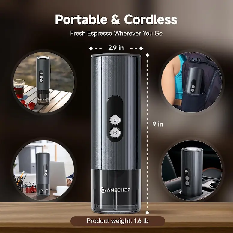 AMZCHEF Portable